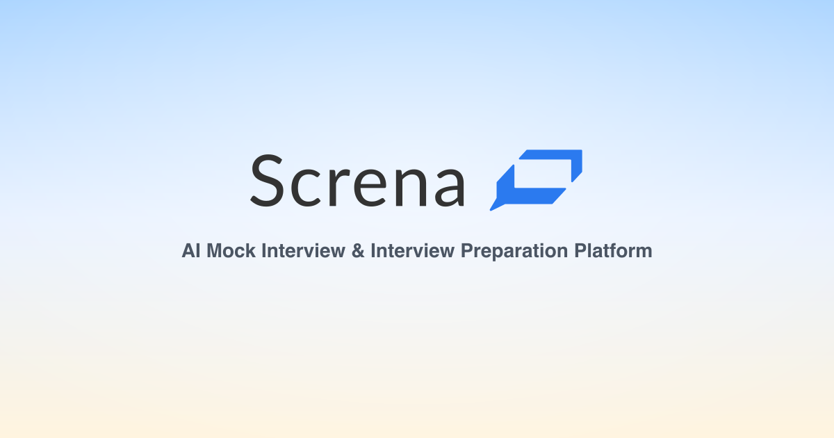 Screna AI — official preview image